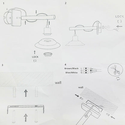 modern ceramic lamp shade wall lights