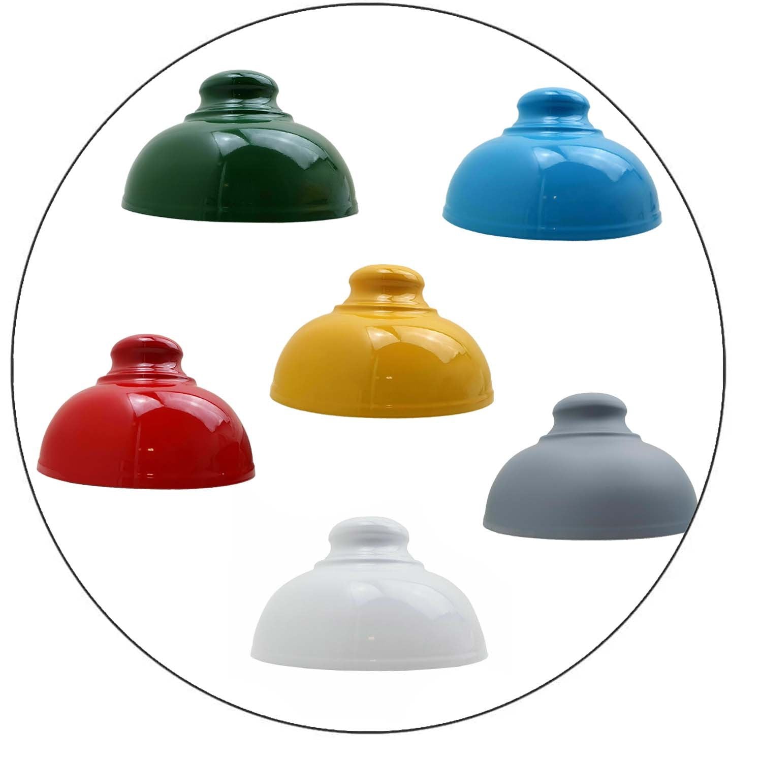 Easy Fit Vintage Industrial Lamp Shades - Retro Pendant Shade
