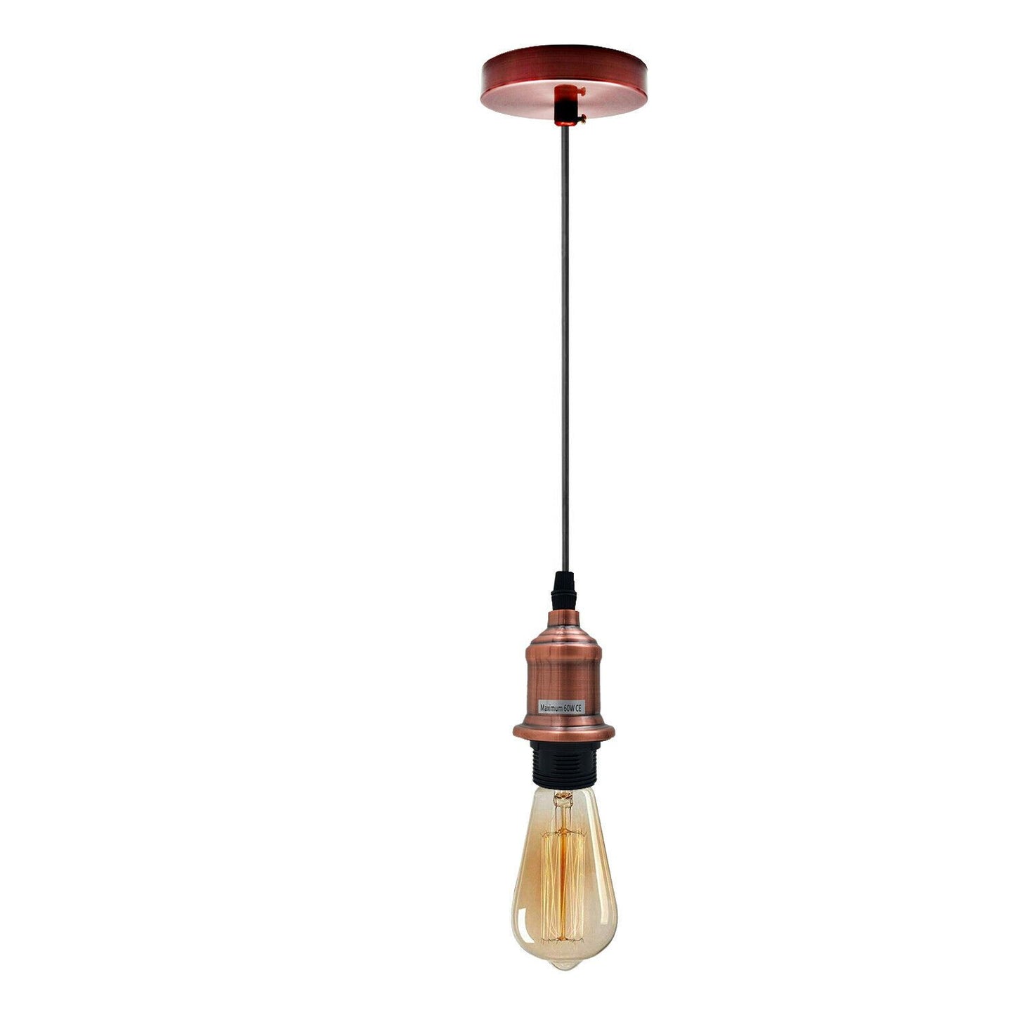 pendant light fitting copper