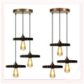3 Head Wheel Shaped Ceiling Lamp 