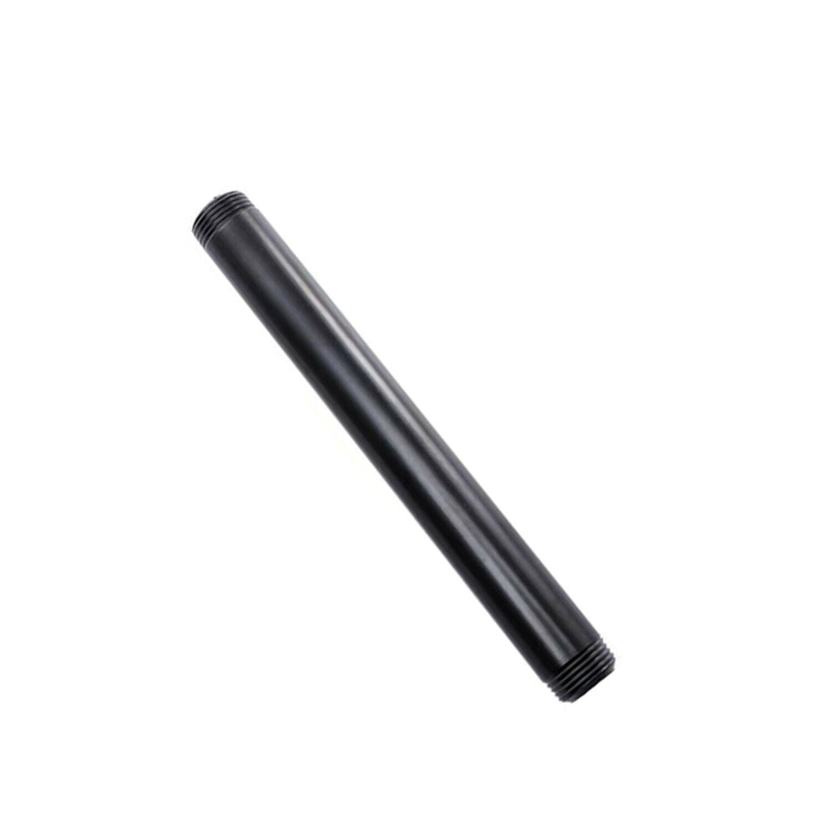¾ inch barrel nipple malleable Iron fitting Male BSPT 3/4in to Male BSPT 3/4in - Black Variable sizes from 2.5cm to 60cm~2693 - Vintagelite