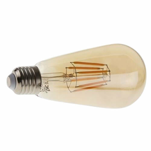 ST64 E27 8W Dimmable Retro Classic LED Filament Bulbs