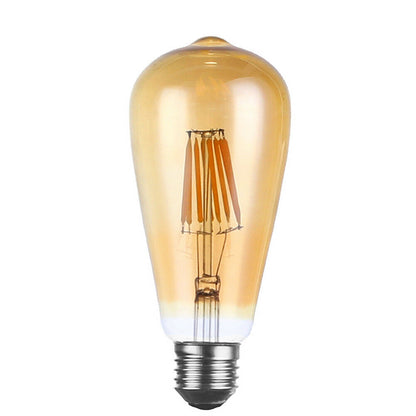 LED ST64 E27 8W Dimmable Globe Industrial Vintage Bulb - Vintagelite