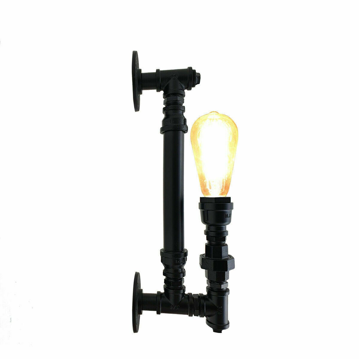Vintage Industrial Loft Water Pipe Style Wall Light~1839