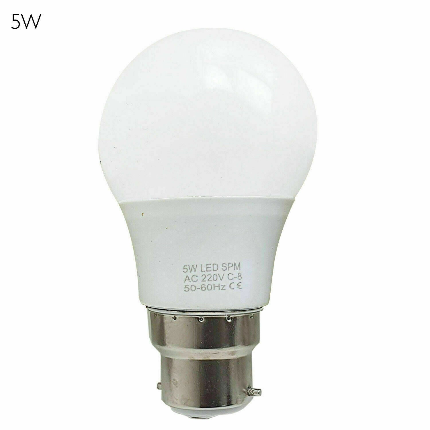 LED Round Golf Light Bulbs GLS Energy Saving Screw B22 Bulbs Warm White~1877 - Vintagelite