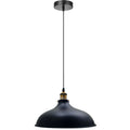 black pendant light shade