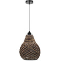 Retro 2Pack Rattan Bird Cage Shade Hanging Pendant Light