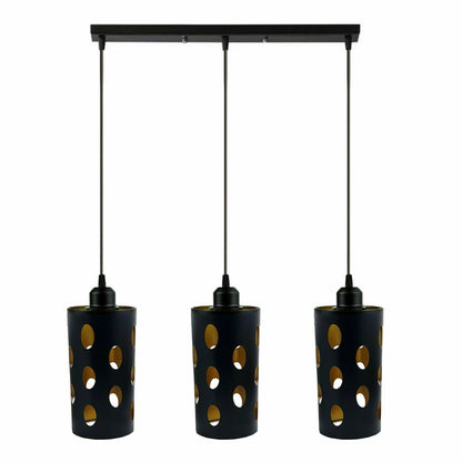 Modern Retro Style 3 Way Pendant Hanging Pattern Light Shade Lampshades~1685