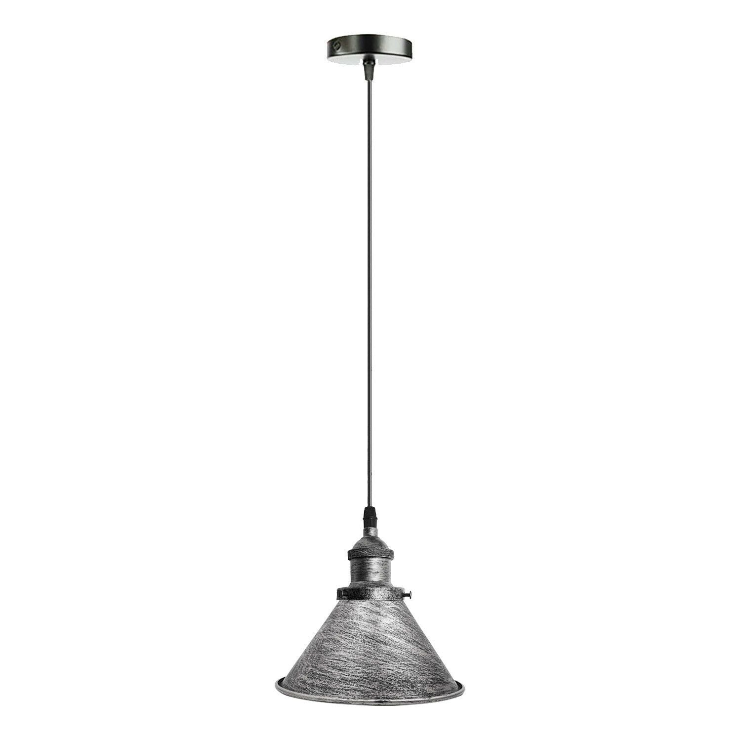  Industrial Retro Loft Metal Cone Shade Ceiling Pendant Light