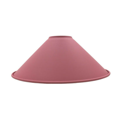 pink easy fit lamp shade white inner