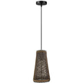 Modern Wicker Rattan Basket Style Ceiling Pendant Hanging Lights