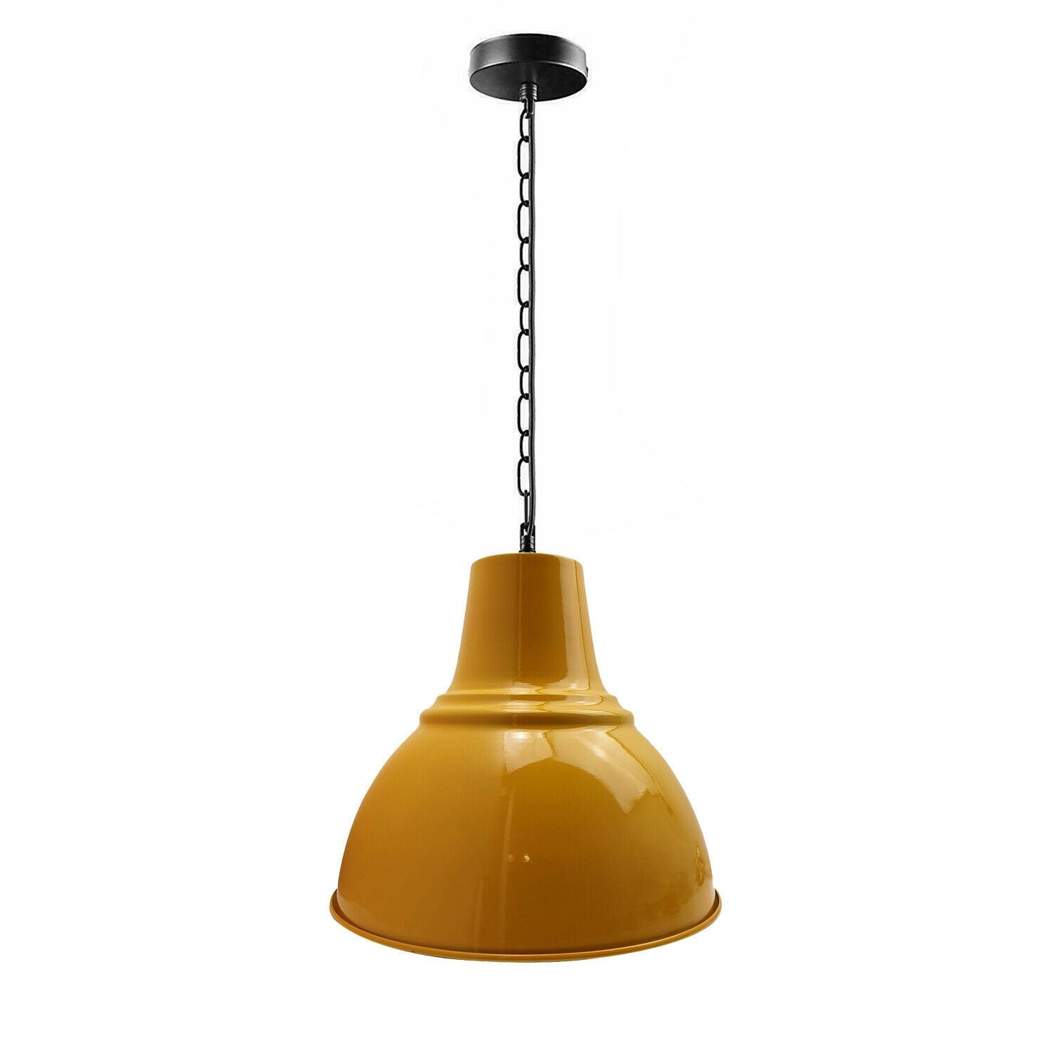 Retro Industrial Wheel Guard Dome Shade Ceiling Pendant Lights