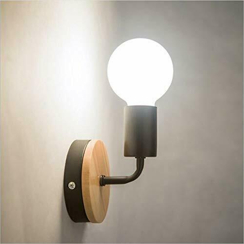 wood wall light wall lighting-E27 holder-Application image