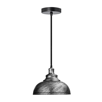 Silver Ceiling Pendant Retro Lamp Industrial Loft Chandelier - Vintagelite
