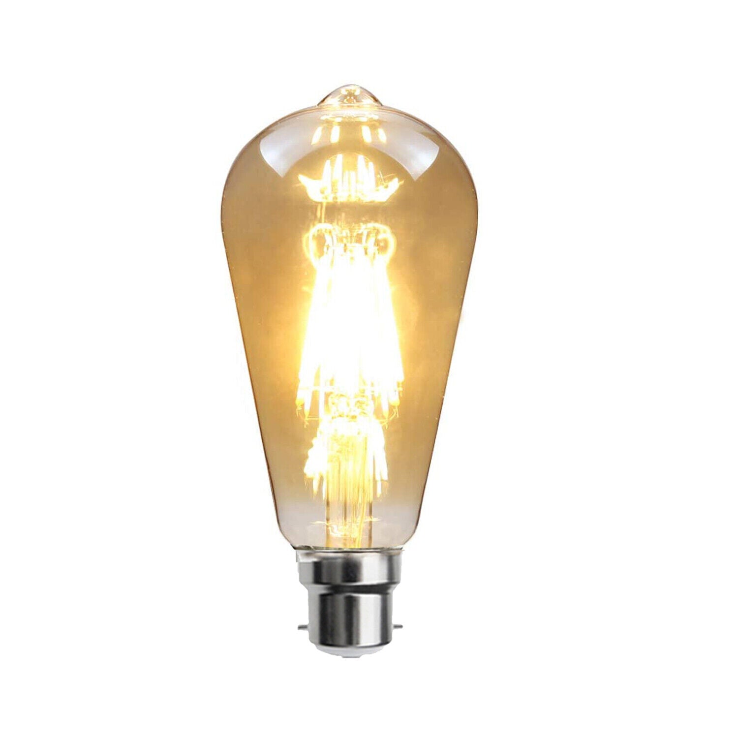ST64 B22 4W 3 pack Dimmable Retro Classic Filament LED Bulbs~3874 - LEDSone UK Ltd