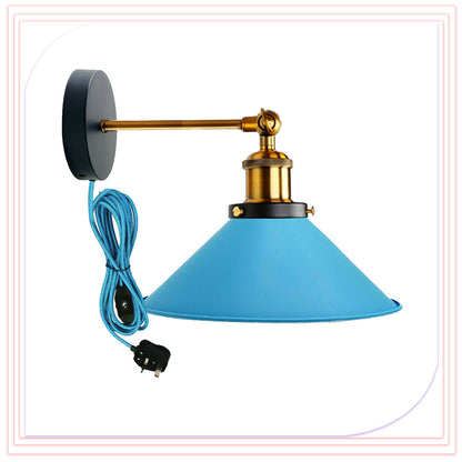 Wall Colour Light Rustic Sconce Plug In Dimmer Switch