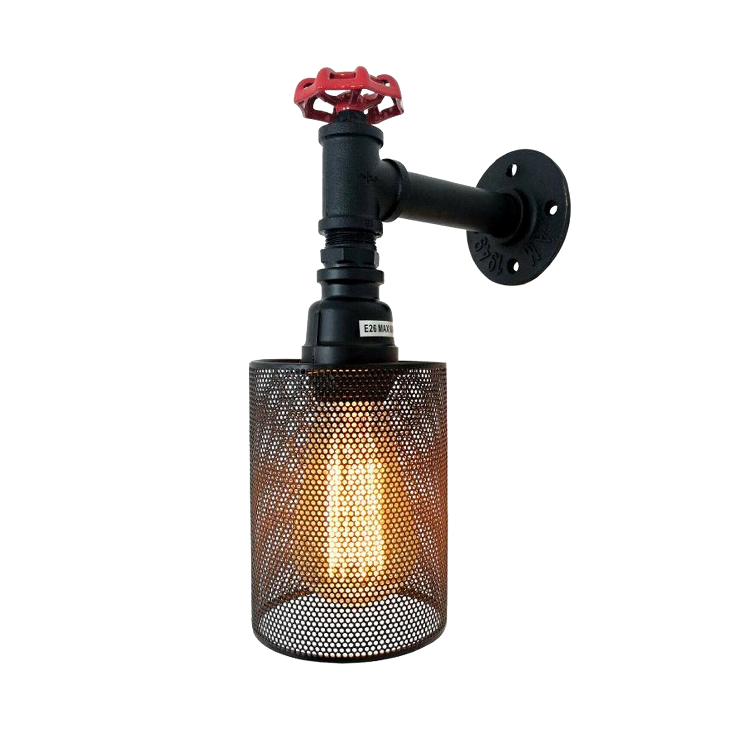 Industrial Modern Retro Rustic Sconce Wall Light Lamp Fitting Fixture Pipe lighting~2316