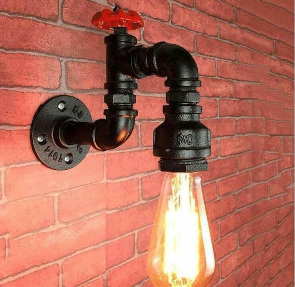 Steampunk Metal Pipe Wall Light Sconce -Application image 4